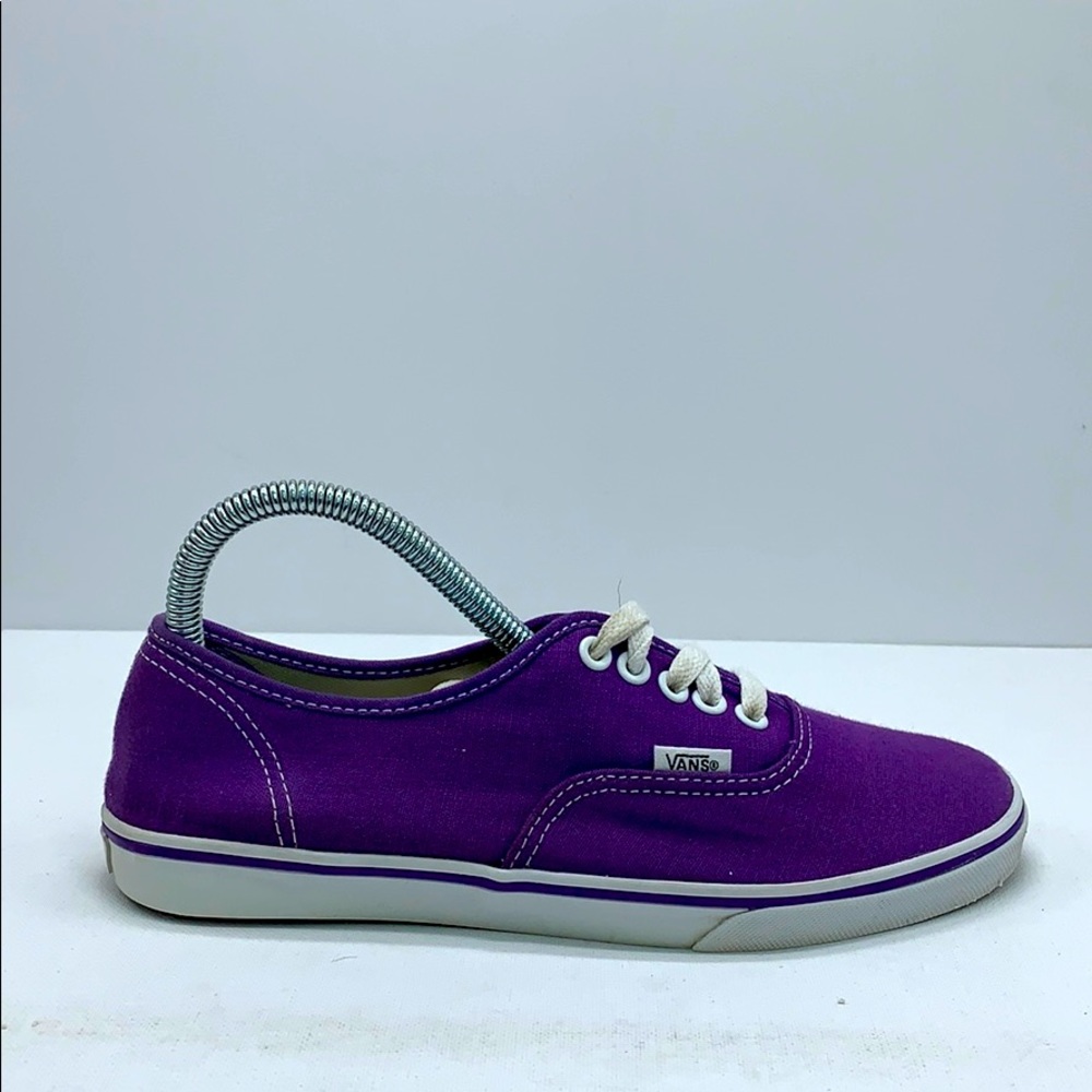 Unisex Vans canvas boat shoes (Purple)